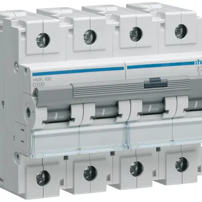 Disjoncteur Hager MCB 4P 400V type C 100A 6UM 