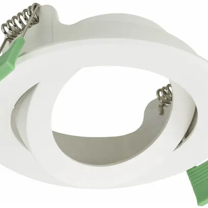 Cadre d'encastrement Philips RS150Z ADJUST aluminium Ø95×29mm blanc 