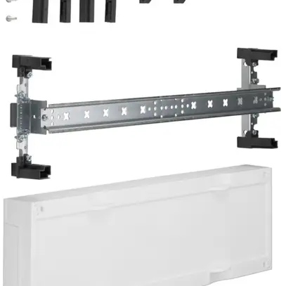Kit Hager univers N 150×500mm pour bornes horizontal 