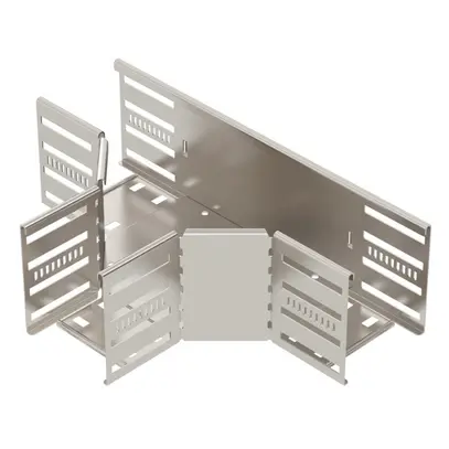 T-Stück BET RT 110×100mm Edelstahl A2 blank 