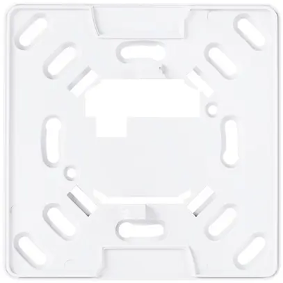 Plaque de montage Siemens S258/12 pour détecteur de présence WIDE, blanc 