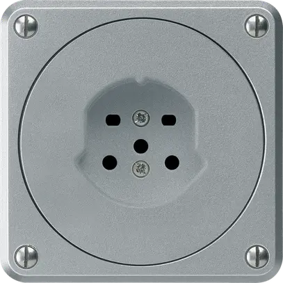 Prise ENC robusto type 15 aluminium sans clapet pour combinaison 