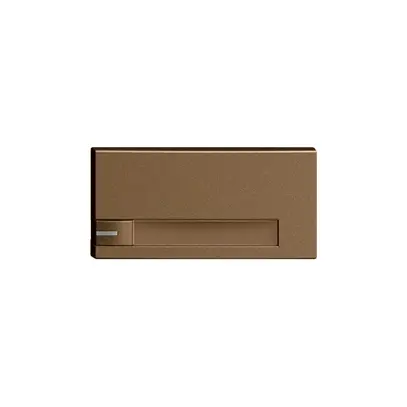 Touche 1/2 KNX/électron.a.LED+ pap.EDIZIOdue commande 1×coffee 