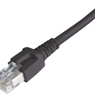 Câble patch RJ45 Dätwyler 7702 4P, cat.6A (IEC) S/FTP LSZH, noir, 7.5m 