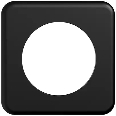 Plaque de recouvrement ENC STANDARDdue SNAPFIX® 1×1 1×Ø58 90×90mm no 
