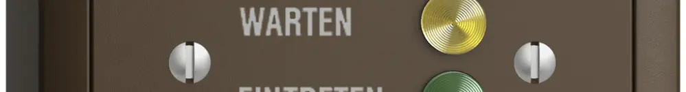 AP-Türstation für Rufleuchte deutsch, EDIZIOdue coffee 