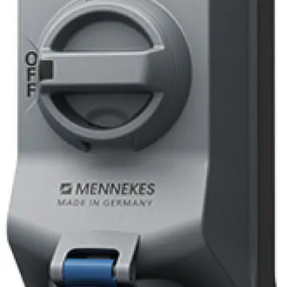 Presa AP MENNEKES DUO 32A 3P 6h 230V IP67 interruttore nichelato 