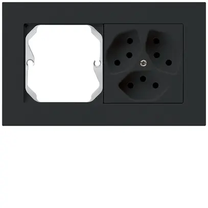 UP-Kombination kallysto.pro Gr.I-I horizontal leer+3×Typ 13 schwarz 