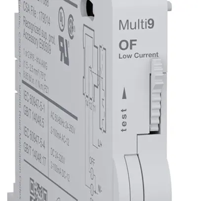 Interruttore ausiliario AMD SE Multi9 OF N40/C60 1C 100mA 250VAC/220VDC 