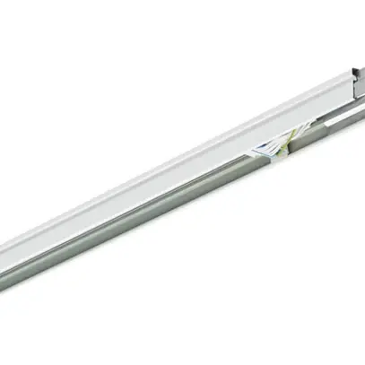 Rail portant Maxos fusion LL512T IP20 4×2.5mm²+2×1.5mm² 1138mm blanc 