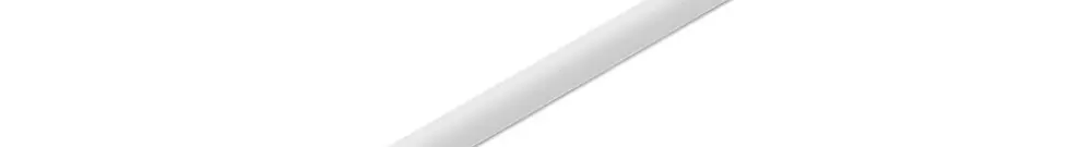 Copertura SLV 48V TRACK materiale sintetico 2000×26×6mm bianco 