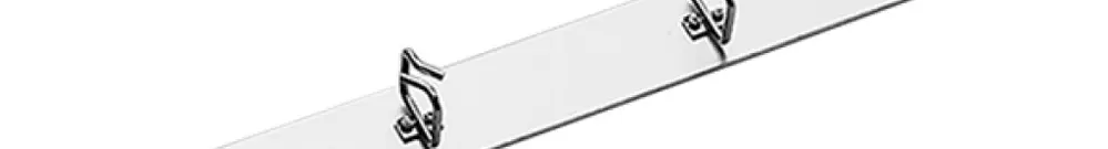 Panneau de renvoi 19" Minkels 1UH 4 bagues avec 35×38mm 