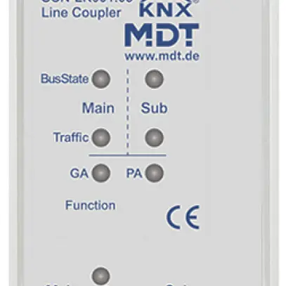 REG-Bereichs-/Linienkoppler KNX MDT SCN-LK001.03 Segmentkoppler 2TE 