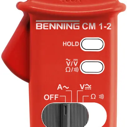 Pince ampèremétrique Benning CM 1-2 600VUC 400A 20MΩ Cat III 600V 