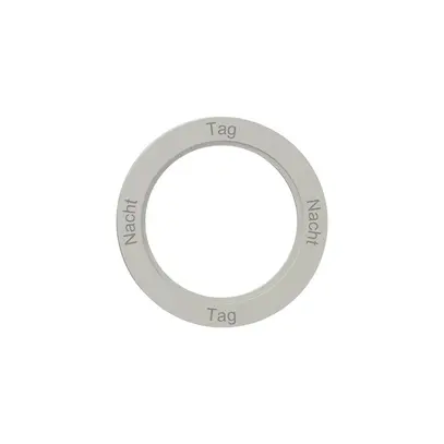 Disque indicateur NEVO, p.interrupteur rotatif, Nacht-Tag-Nacht-Tag, gris clair 