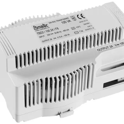 Trasformatore di isolamento AMD Comatec TBD2, IN: 230VAC, OUT: 24VAC/100VA, 8UM 