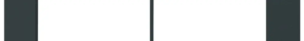 Telaio di copertura INC kallysto.trend 3×2 nero 154×214mm 