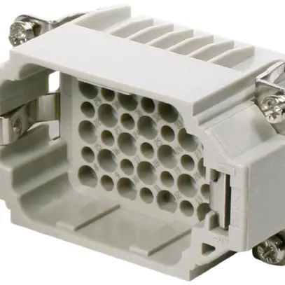 Insert mâle Weidmüller HDC HDD 250V 10A 42L à sertir grd.4 