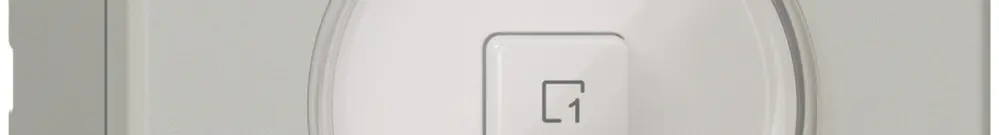 Pulsante scena AP 1 scena/1T NEVO Wiser grigio chiaro 