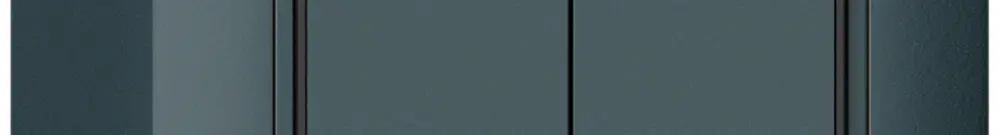 Poussoir KNX AP KAL 2×touches 4×points actionnables LED anthracite 