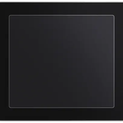 Plaque frontale p.module d'information p.numéro de maison Urmet Alpha, IP55 noir 