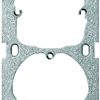 Placca di fissaggio INC ABB 2×1 52+prESA 