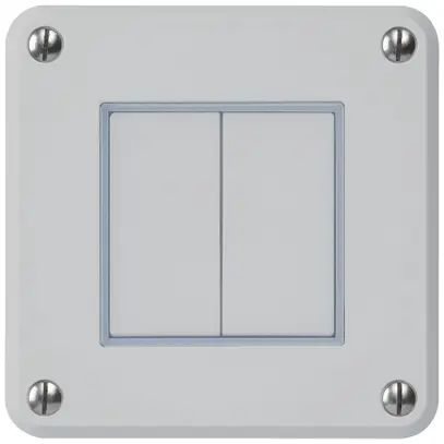 Interrupteur ENC robusto IP55 schema 3+3 gris pour combinaison 