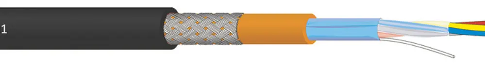 Cavo rilevatore incendio Dätwyler JE-H(St)HRH FE180 E30-E90 12×2×0.8mm B2ca ne 