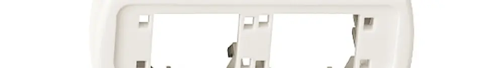 Kit di montaggio INC per 2×RJ45 freenet bianco 