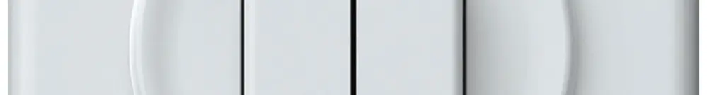 Interrupteur à poussoir ENC origin sch 1 (3+3) 92×92mm blanc 