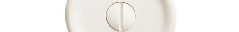 Disque frontal FH blanc plein pour obturation 