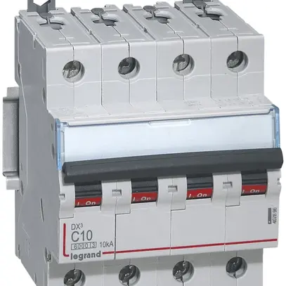 Disjoncteur Legrand C 4P 13A 6000A/10kA 