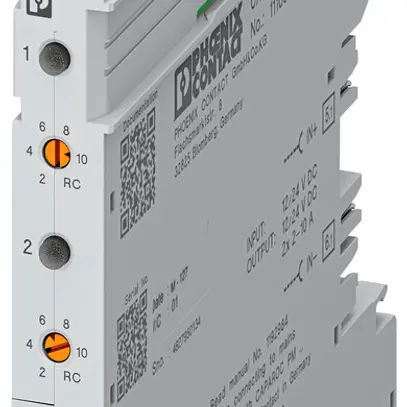 Disjoncteur d'appareil PX CAPAROC E2 12-24DC/2-10A 