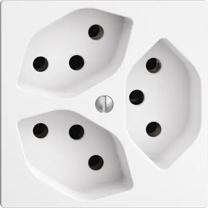 Presa INC EDIZIOdue 3×T13 bianco 