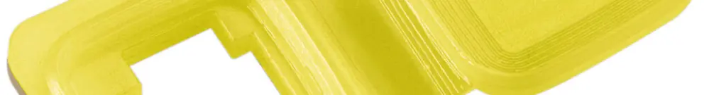 Capuchon Splash, antipoussière et codage couleur, jaune, IP54 