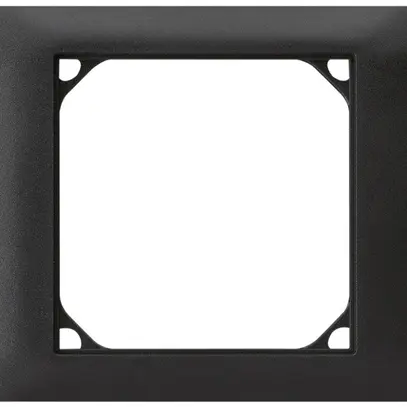 Telaio di copertura kallysto 80×100mm da avvitare nero 