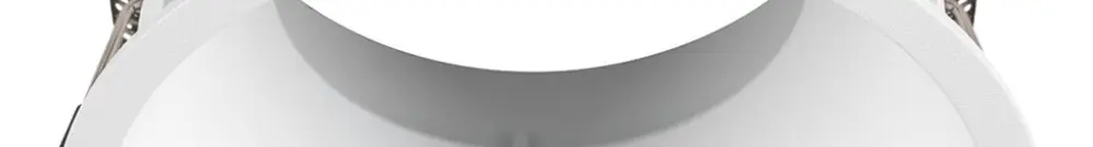 Cadre d'encastrement SLV NEW TRIA 95 aluminium Ø103×55mm blanc 