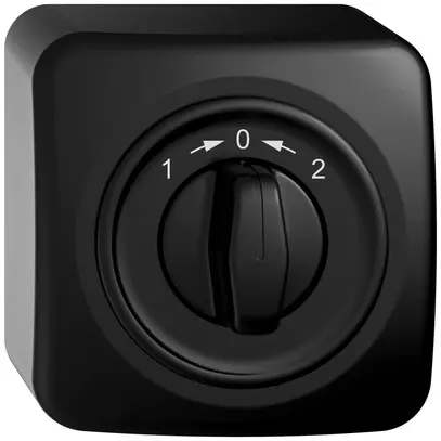 Contact pivotant AP STANDARDdue SNAPFIX® 1->0<-2/1P avec manette rotative no 
