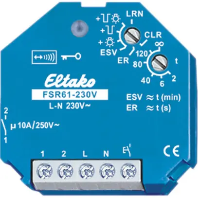 Actionneur-commutateur RF INC Eltako télérupteur 230VAC 