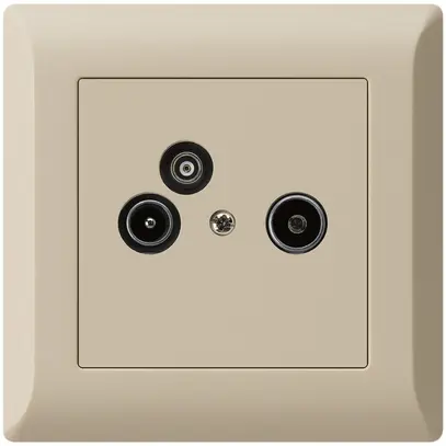 Presa antenna INC R/TV/dati kallysto.line 2GHz 14db beige 