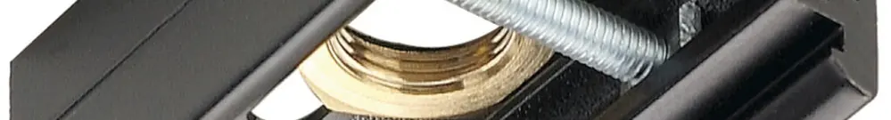 Clip di pendolo SLV per binario conduttore EUTRAC, nero 