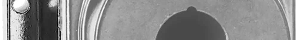 Scatola vuota AP bagn. con foro 22.5mm Al natura 