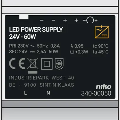 Bloc d'alimentation AMD Niko NHC 24V 2.5A 60W 