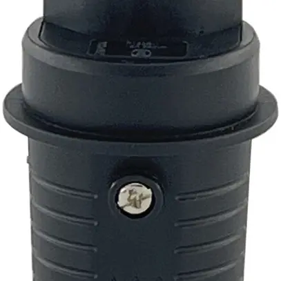 Fiche T23 250V 16A, IP55, S+, noir 