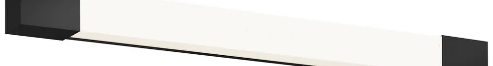 Applique LED Philips Rover SQ 10W 1500lm 827 IP44 628×50×52mm nero 