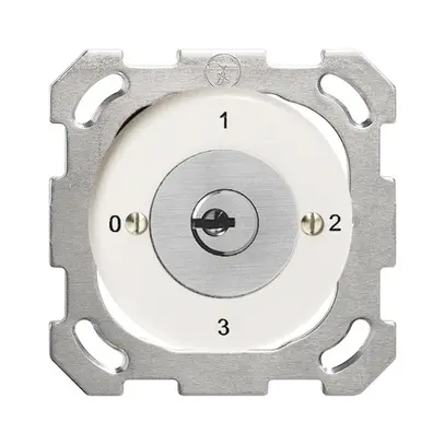 Interrupteur rotatif ENC FH 5/2P blanc, avec serrure de sûreté 