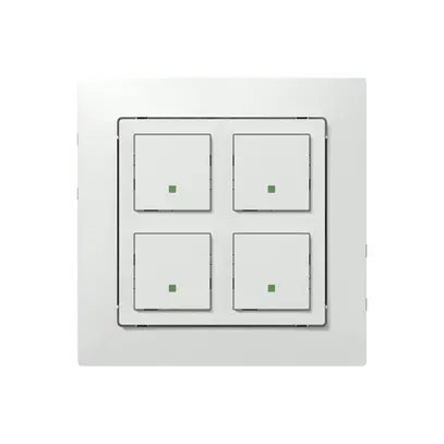 Sensor/Dimmaktor 2/1×SIDUS E free@home wireless, weiss glänzend 