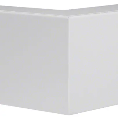 Angolo esterno Hager tehalit.FB 130×80mm grigio IP30 