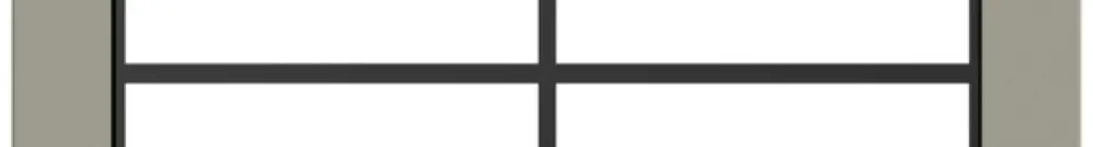 Abdeckrahmen SIDUS 2×2 Est 