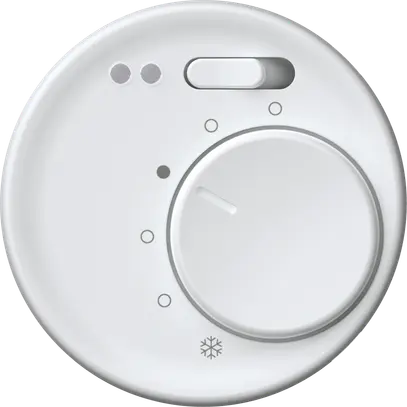 Termostato ambiente origin riscaldamento pavimento 230VAC 5…30°C 10A bianco 